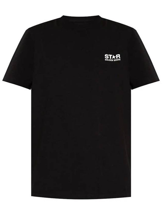 Back Big Star Short Sleeve T-Shirt Black - GOLDEN GOOSE - BALAAN 2