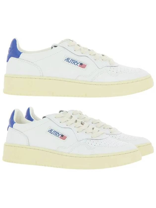 Men's Medalist Leather Low Top Sneakers White - AUTRY - BALAAN 2