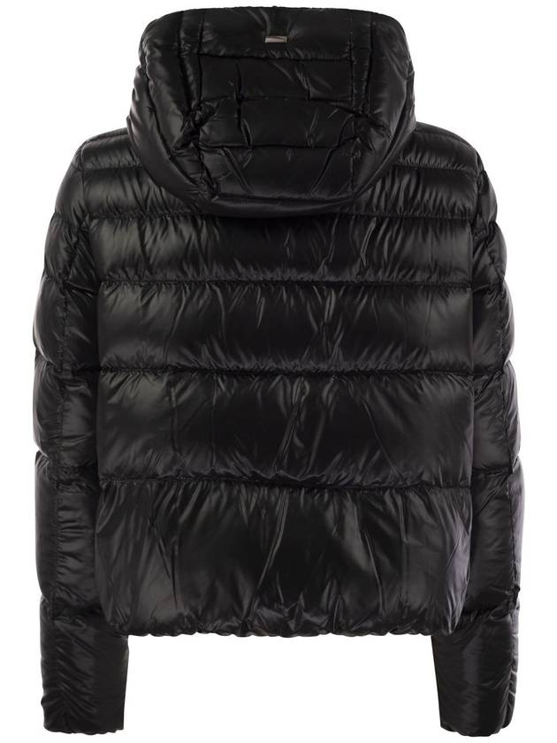 Resort Down Hood Padding Black - HERNO - BALAAN 3