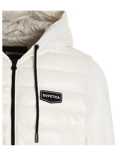 MOLVENO hooded lightweight padded layered jacket - DUVETICA - BALAAN 2