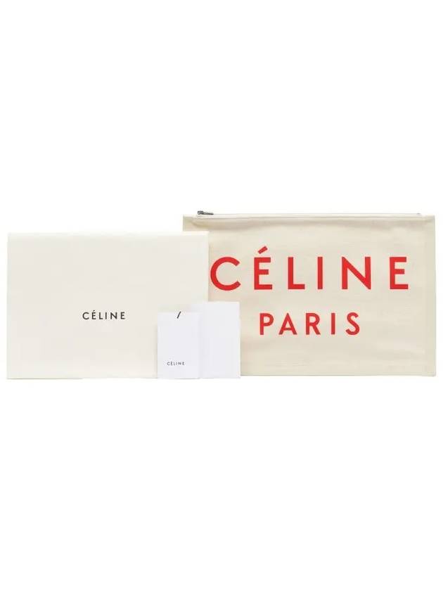 Logo Clutch Bag White - CELINE - BALAAN 5