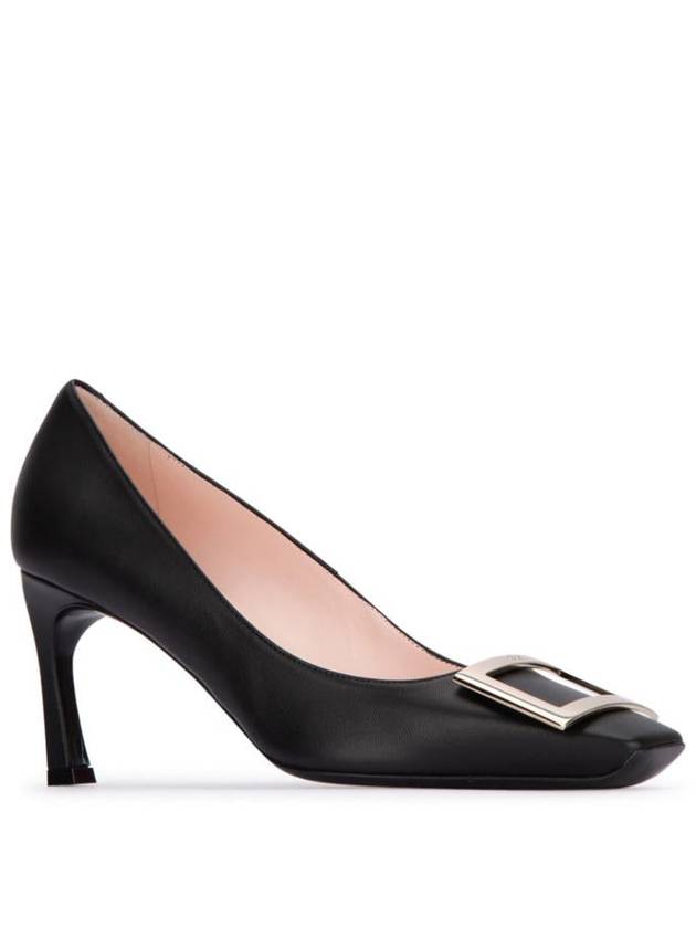 Trompette Metal Buckle Pumps Black - ROGER VIVIER - BALAAN 3