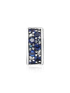 Pave Shining Clip Bracelet Charm Silver Blue - PANDORA - BALAAN 2