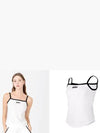 Golf Tennis Women Tank Top T-Shirt White - AVAVE - BALAAN 3