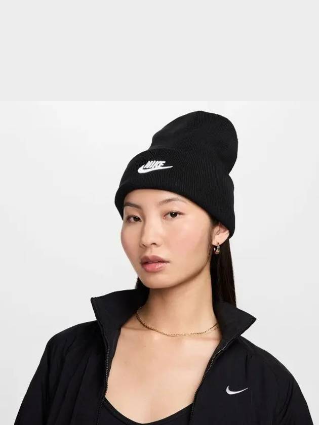 Peak Futura Beanie Black - NIKE - BALAAN 2