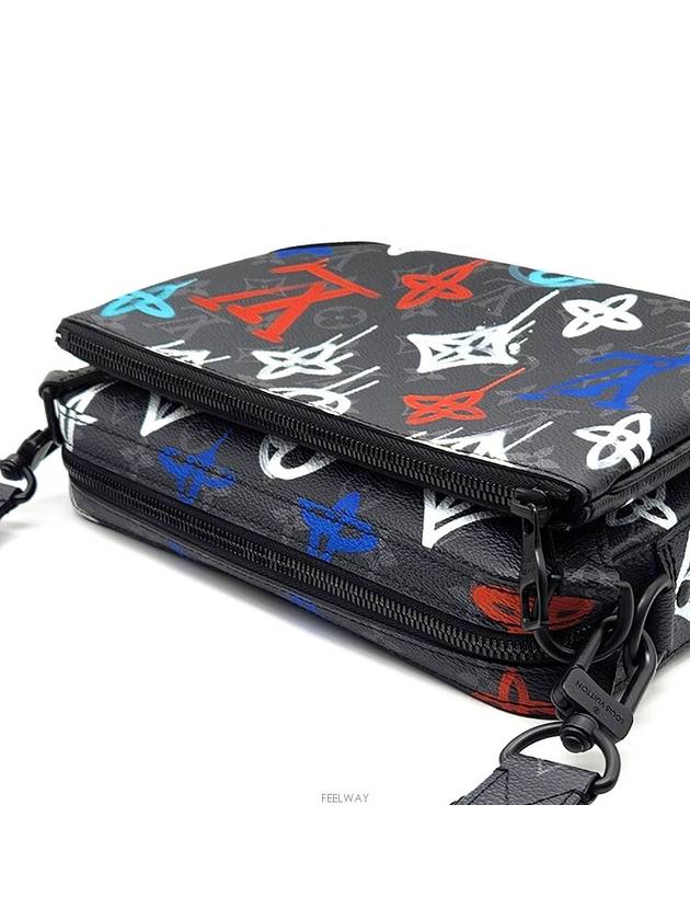 Eclipse Graffiti Trio Messenger Bag L637352 - LOUIS VUITTON - BALAAN 6