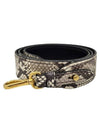 Women s 1TY002 2AMX 187 Python Leather Shoulder Strap - PRADA - BALAAN 1