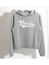 Logo Patch Cotton Hoodie Grey - VALENTINO - BALAAN 2