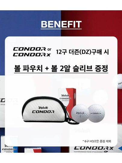 Golf ball Condor - VOLVIK - BALAAN 2