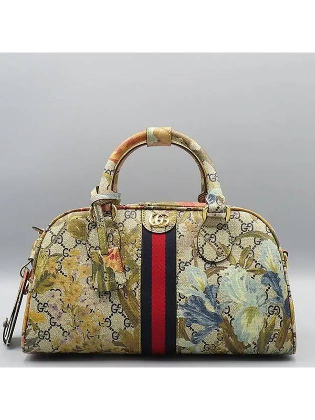 724575 Ophidia GG Supreme Flora Web Stripe Tote Bag Shoulder Strap 2WAY - GUCCI - BALAAN 2