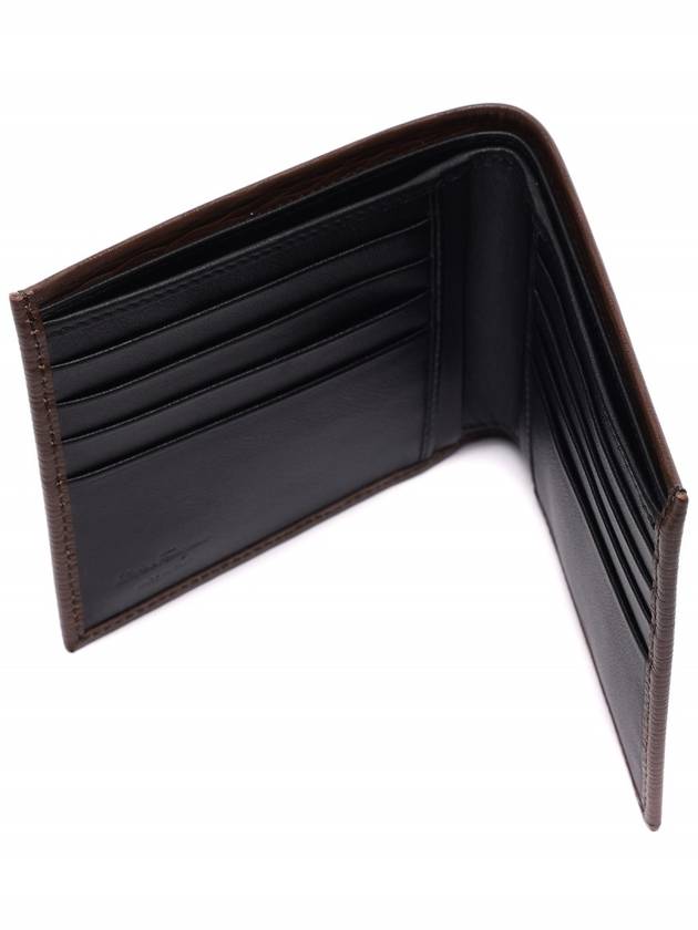 Gancini Half Wallet Brown - SALVATORE FERRAGAMO - BALAAN 7