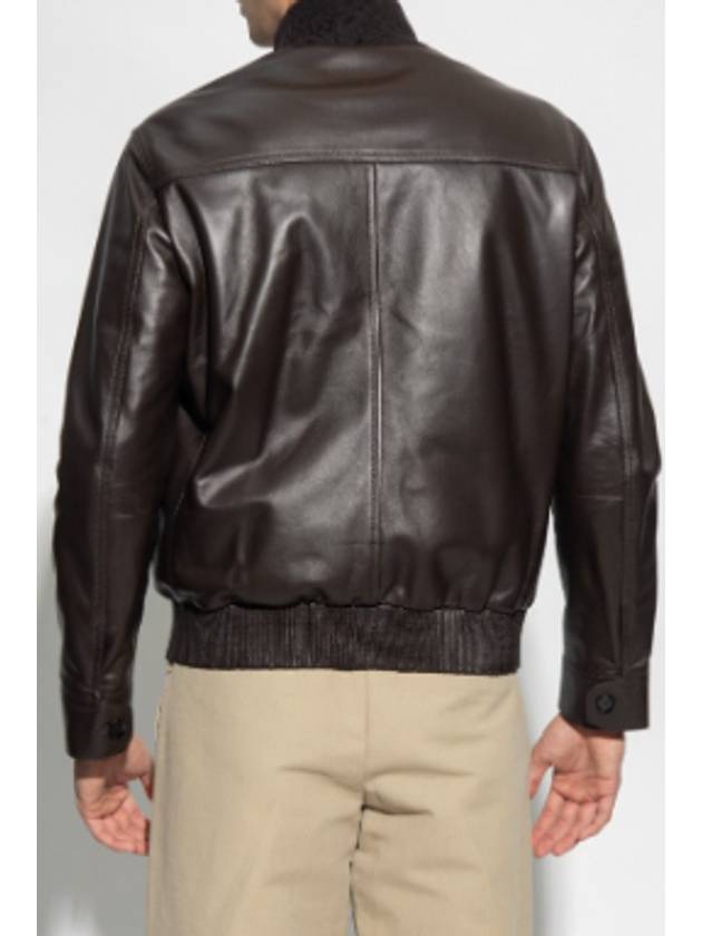 Deerskin blouson jacket brown IT50 - BRIONI - BALAAN 3