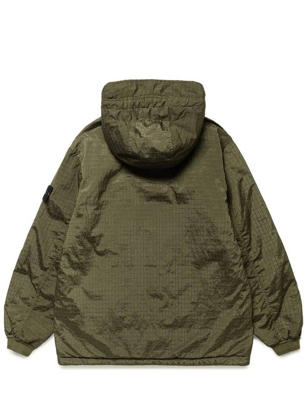 Macro Lipstop Nylon Anorak Green - STONE ISLAND - BALAAN 3