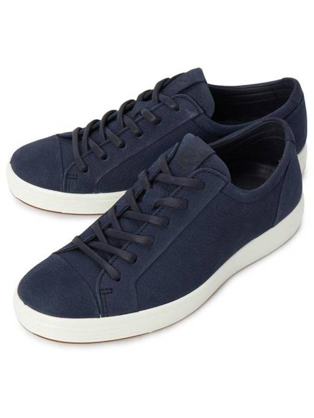 Soft 7 M Low Top Sneakers Blue - ECCO - BALAAN 2