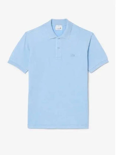 Logo Applique Polo Shirt Blue - LACOSTE - BALAAN 2