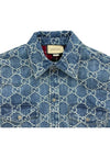 GG jacquard denim jacket 713911 - GUCCI - BALAAN 3