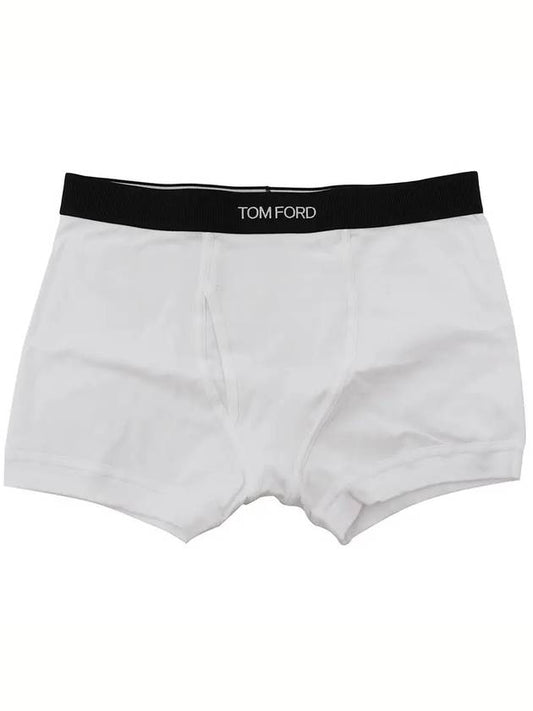 Men's Classic Fit Boxer Briefs White - TOM FORD - BALAAN 2