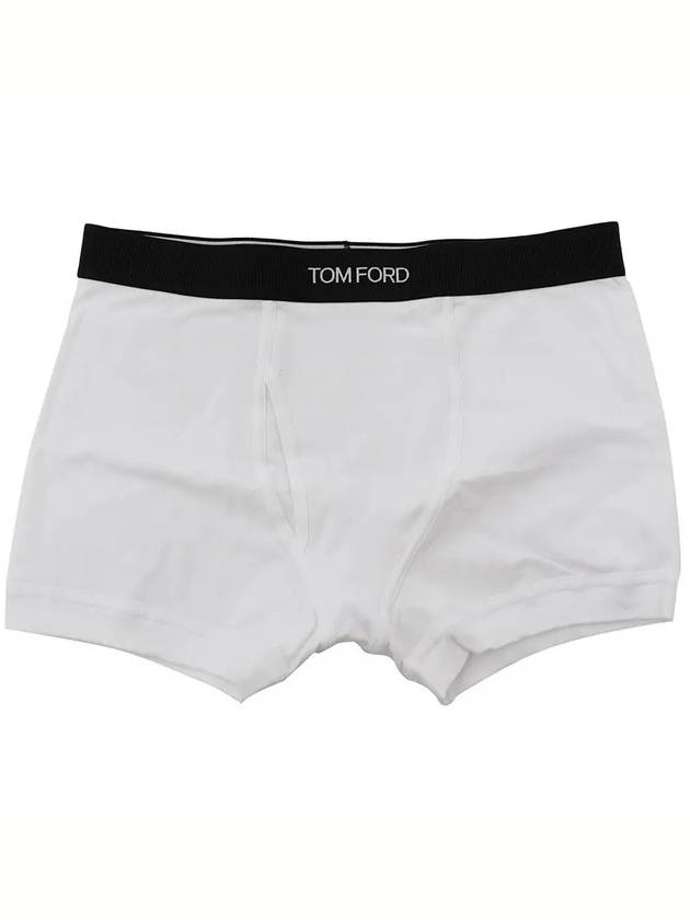 Men's Classic Fit Boxer Briefs White - TOM FORD - BALAAN 4