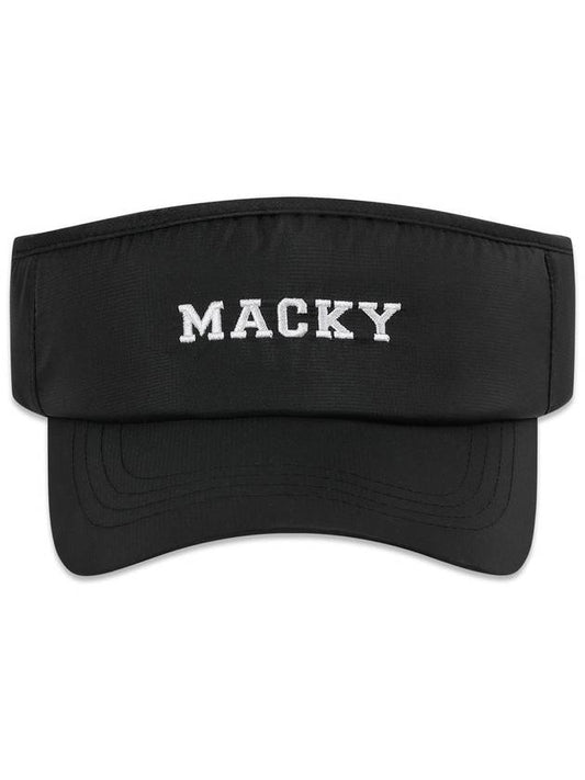 Club Sun Visor Black MCSS24SC2BK - MACKY - BALAAN 2