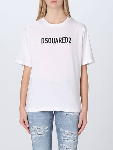 T-shirt Dsquared2 in cotone - DSQUARED2 - BALAAN 1