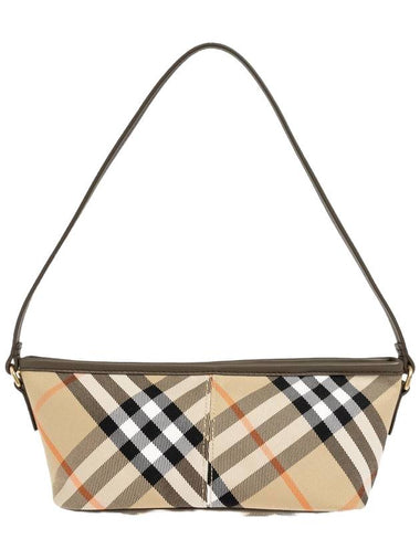 Check Mini Shoulder Bag Sand - BURBERRY - BALAAN 1