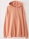 Face Patch Hoodie Pale Pink - ACNE STUDIOS - BALAAN 2