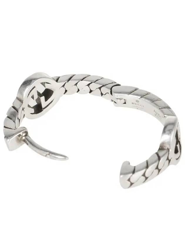 Interlocking Hoop Earrings YBD675122001 675122 - GUCCI - BALAAN 3