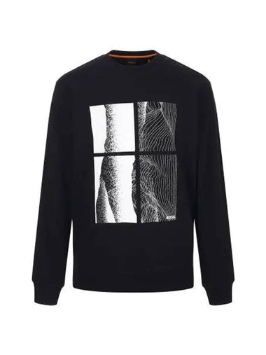 Season Artwork Sweatshirt Regular Fit 50523075 001 - BOSS - BALAAN 1