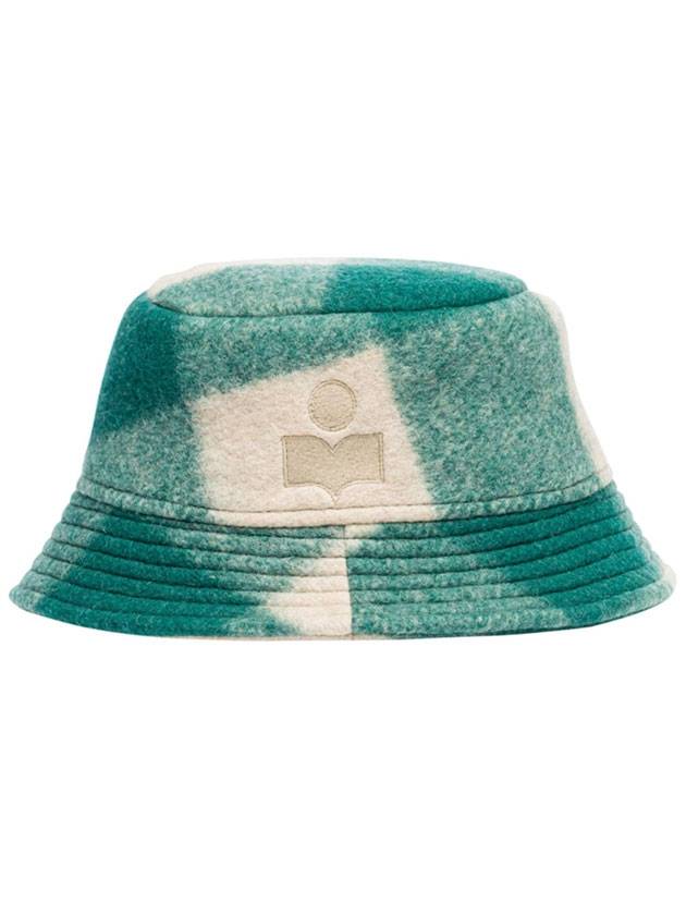 Check Haleyh Bucket Hat Green - ISABEL MARANT - BALAAN 1