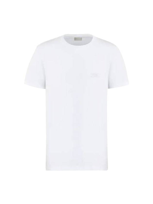 Logo Casual Fit Short Sleeve T-Shirt White - DIOR - BALAAN 1