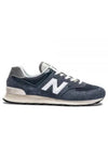 574 Heritage Low Top Sneakers Navy - NEW BALANCE - BALAAN 2