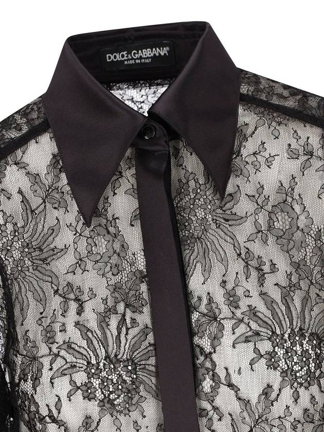 23 fw Lace Shirt F5R42TMLMAEN0000 B0710937068 - DOLCE&GABBANA - BALAAN 4