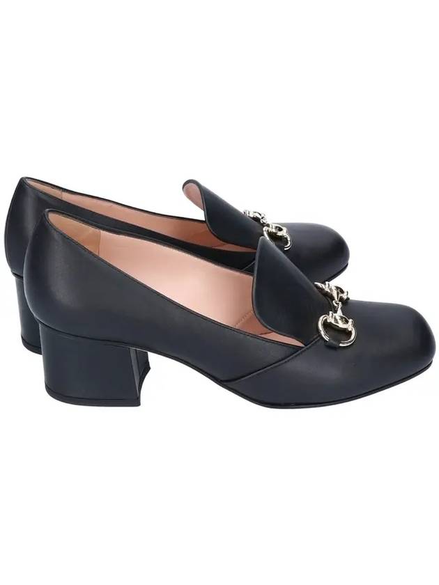 Women Desire Horesebit Middle Pumps Black - GUCCI - BALAAN 1