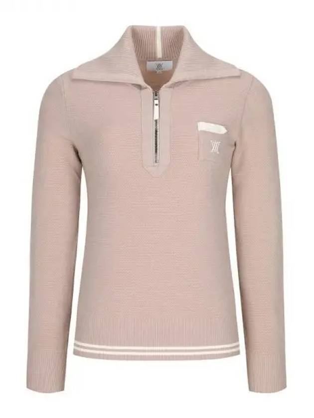 Anew W Wide Coral Half Zip Up Pullover Le Domestic Product GQCY24090548683 - ANEWGOLF - BALAAN 1