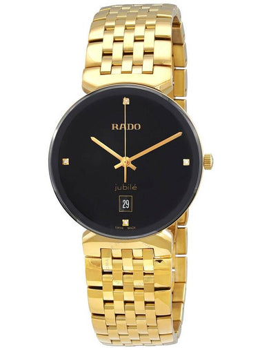 Rado Florence Quartz Diamond Black Dial Unisex Watch R48914703 - RADO - BALAAN 1