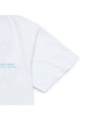 Slogan Print Short Sleeve T-Shirt White - SPORTY & RICH - BALAAN 5