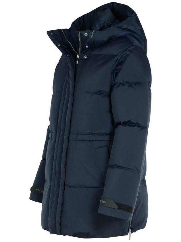 Woolrich 'Alsea' Blue Polyamide Blend Down Jacket - WOOLRICH - BALAAN 2