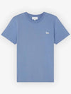 Baby Fox Patch Regular Short Sleeve T-Shirt Hampton Blue - MAISON KITSUNE - BALAAN 3