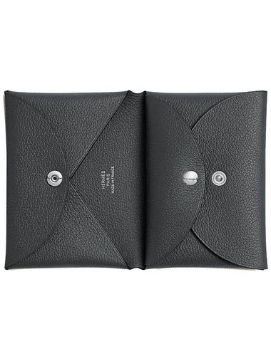 Calvi Duo Card Wallet - HERMES - BALAAN 1