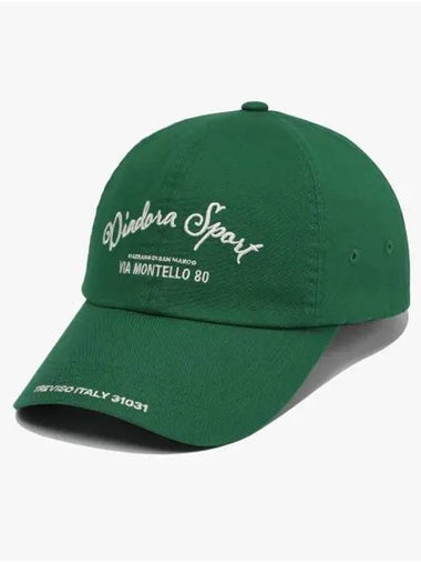 Diadora classic ball cap GREEN - DIADORA - BALAAN 1