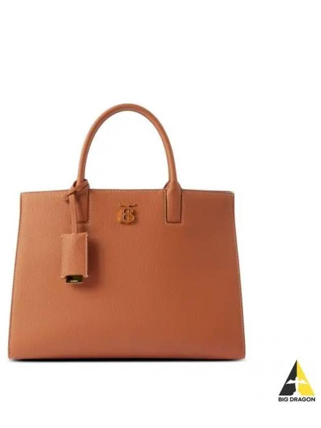 TB Monogram Embellished Tote Bag Brown - BURBERRY - BALAAN 2