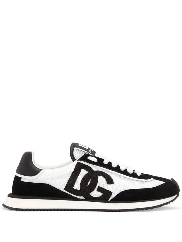 DG Logo Cushion Low Top Sneakers White Black - DOLCE&GABBANA - BALAAN 2