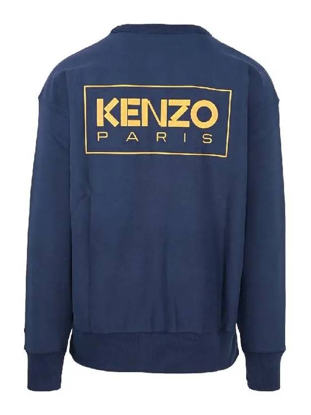 22FW Logo Flower Sleeve Sweatshirt 5SW418 4MC 77 - KENZO - BALAAN 3