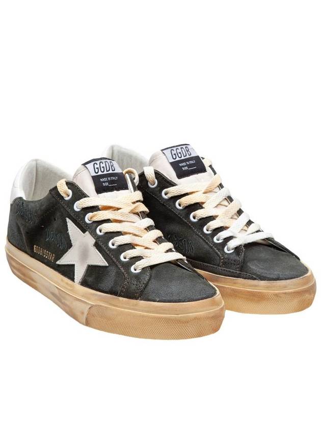 Superstar low top sneakers green - GOLDEN GOOSE - BALAAN 3