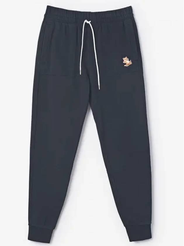 Chillax Fox Patch Classic Track Pants Navy - MAISON KITSUNE - BALAAN 2