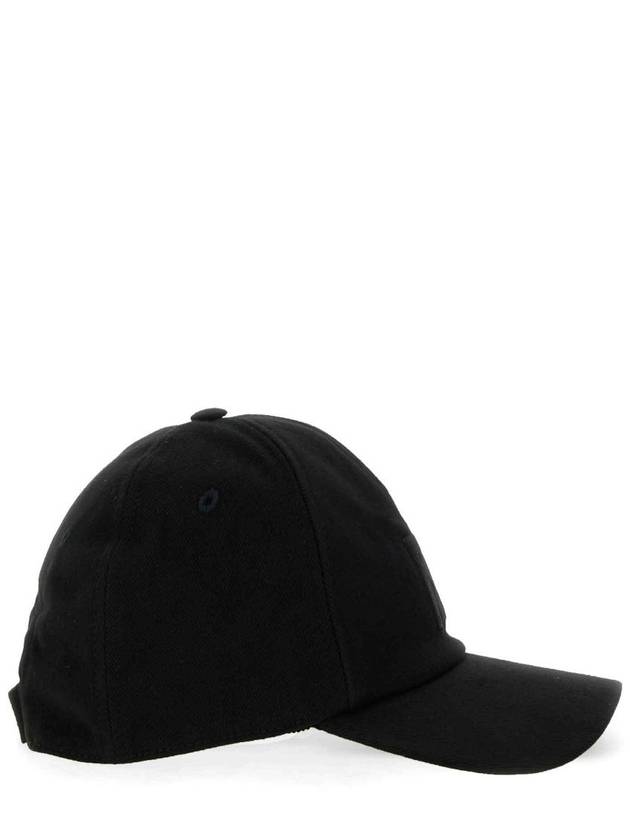 Cotton Ball Cap Black - FENDI - BALAAN 3