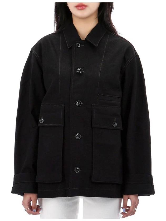 Boxy jacket OW306 BK999 - LEMAIRE - BALAAN 2