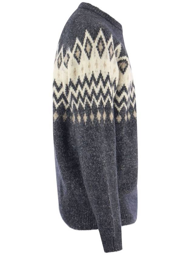 Sweater MSO504300 CPL53 BLU B0170510175 - BRUNELLO CUCINELLI - BALAAN 4