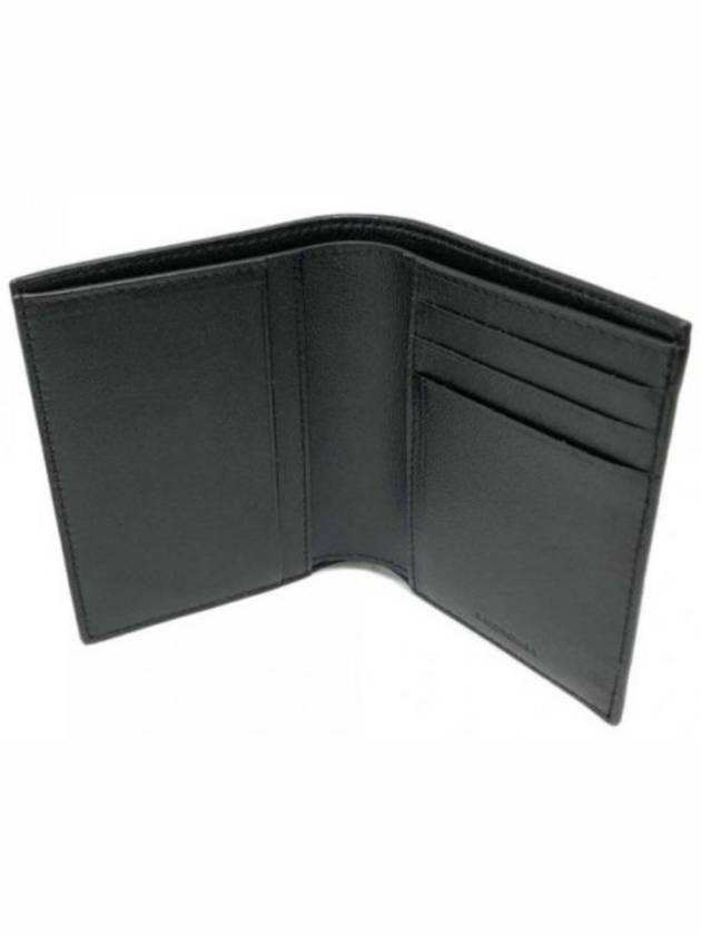 Cash Vertical Half Wallet Black - BALENCIAGA - BALAAN 4