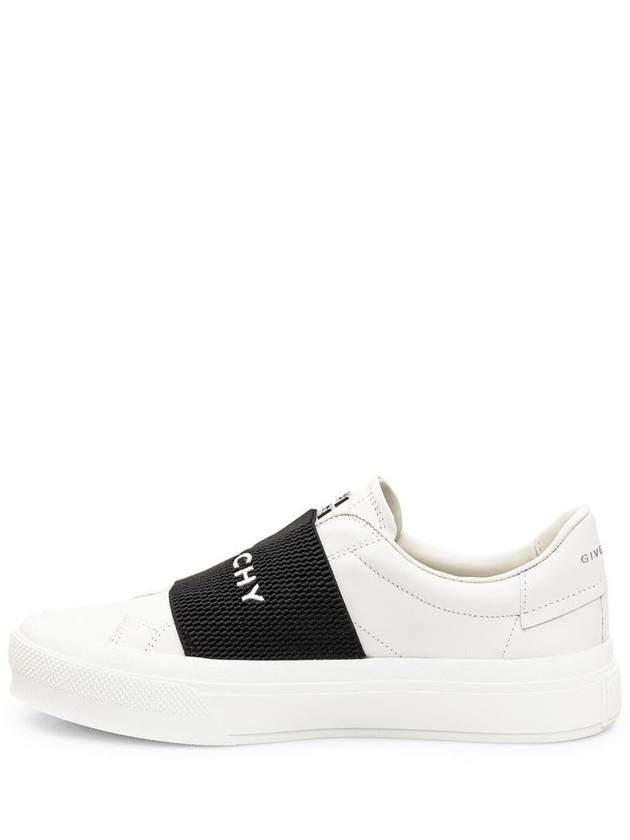 City Court Band Logo Low Top Sneakers White - GIVENCHY - BALAAN 5